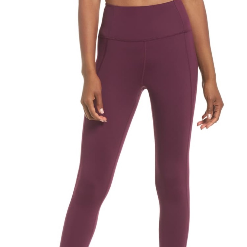 LIKE NEW plum girlfriend collective 7/8 leggings